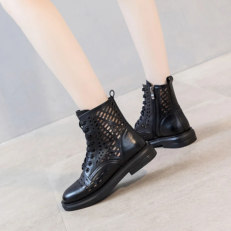 Новинка Женские сандалии с высоким берцем Летняя спортивная женская обувь из