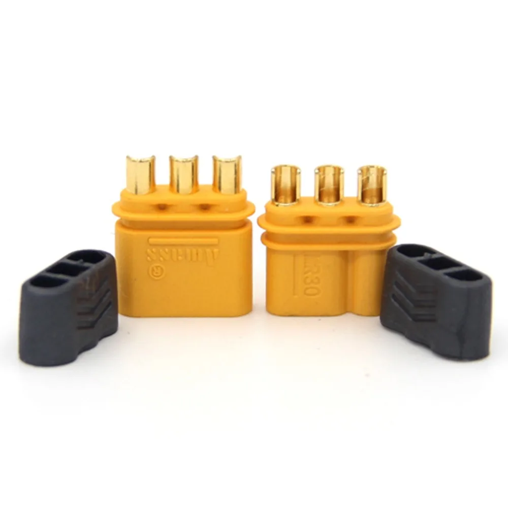 

Соединители MR30, гнездовой, Штекерный, позолоченный, пулевой разъем с оболочкой для аккумулятора Lipo, штекер MR30 для RC