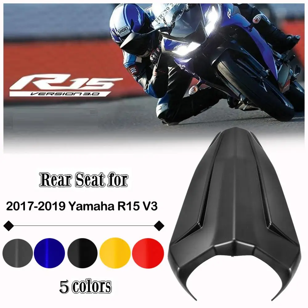 Чехол для заднего пассажирского сиденья Yamaha YZF R15 V3 2017 2018 2019 YZFR15|Накладки и