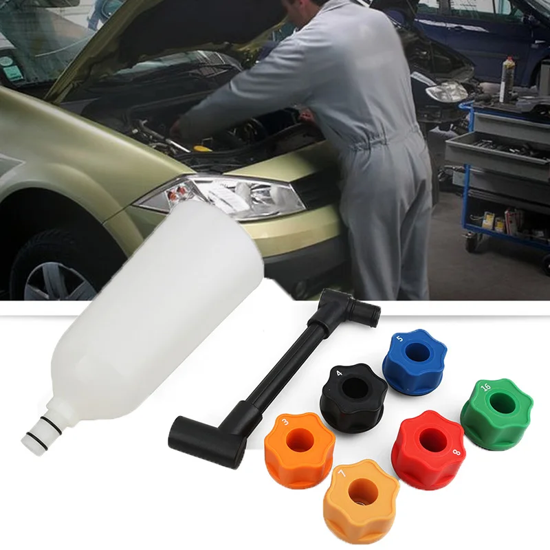 8Pcs/Set Universal Spillproof Car Engine Oil Filter Funnel Filling Pour Tool - купить по выгодной цене |
