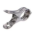 Прищепки для одежды из нержавеющей стали, 20 шт., для стирки ветрозащитные зажимов