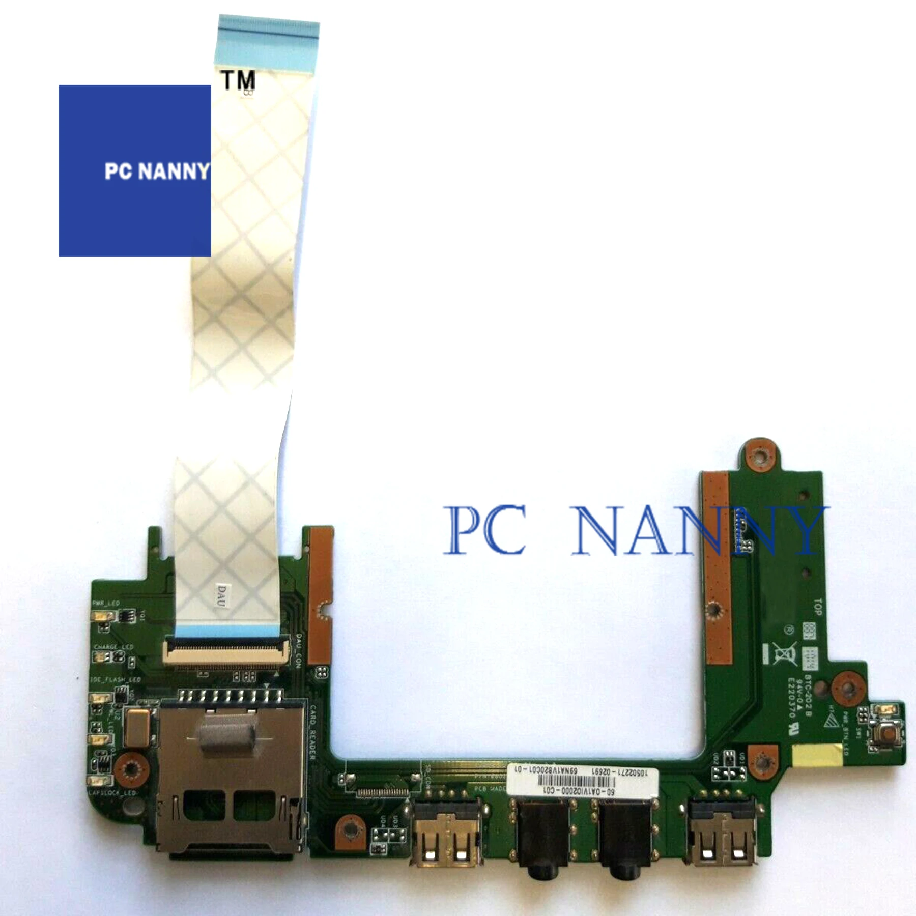 

PCNANNY FOR ASUS EPC 1215T 1215P 1201N USB audio lan board Lcd cable 1422-00TY000