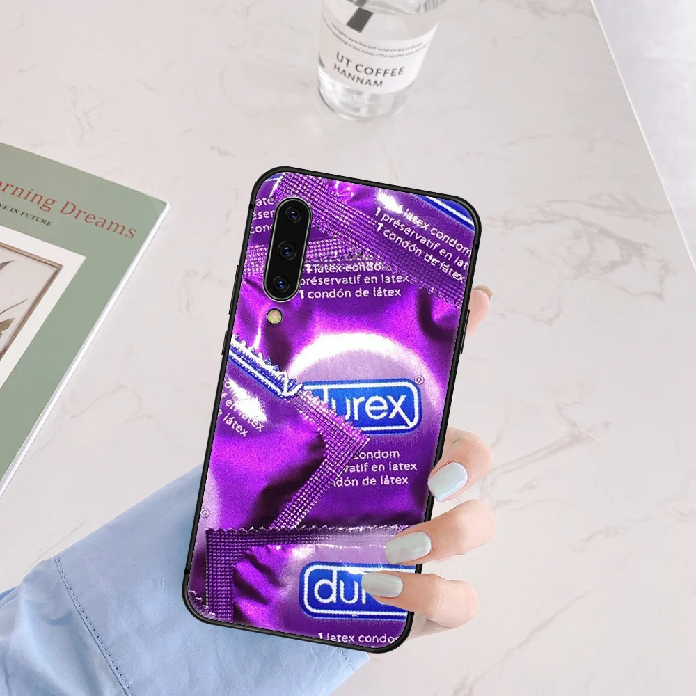 

Durex Logo Brand Phone Case Cover For Samsung Galaxy A7 8 10 20 20e 21 30 30S 31 41 50 50S 51 70 71 91 black Shell Fashion Prime