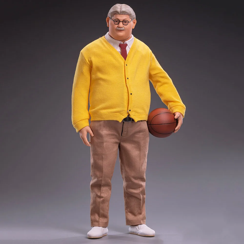 

NOVA Studio 1/6 Scale Male Full Set White-haired Basketball Teacher Anxi Action Figure Model for Fans Collection Gifts