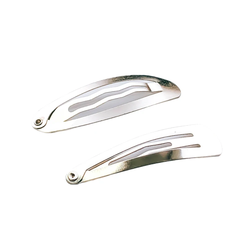 20Pcs Hair Clips Hairpins Base Stainless Steel for DIY Jewelry Making Supplies Wholesale Accessories Metal Hairgrip Finding - купить по