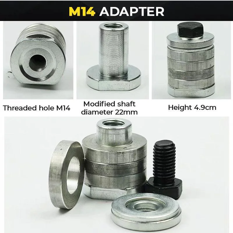 

Angle Grinder To Grooving Machine Adapter