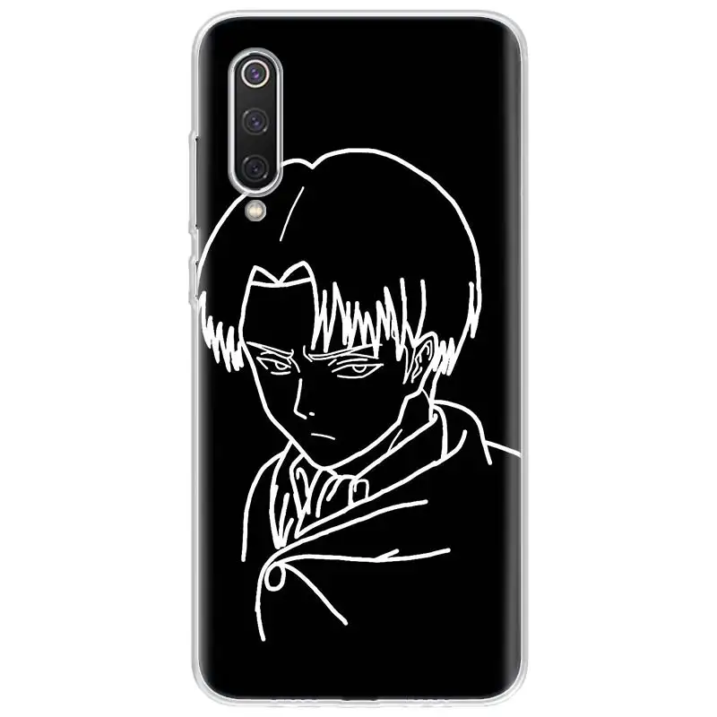 hot attack on titan anime phone case for xiaomi poco x3 nfc m3 f3 f1 mi note 10 pro 11 lite 11i 8 9 9t 10t cc9 a3 cover fundas free global shipping