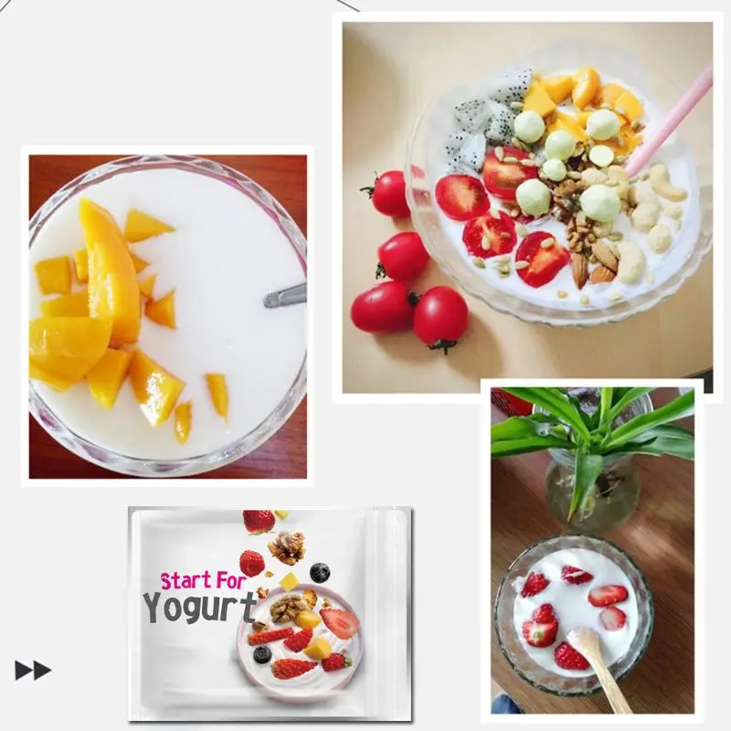 

10g Yogurt Yeast Starter Natural 20 Types of Probiotics Home Made Lactobacillus Fermentation Powder Maker Homemade