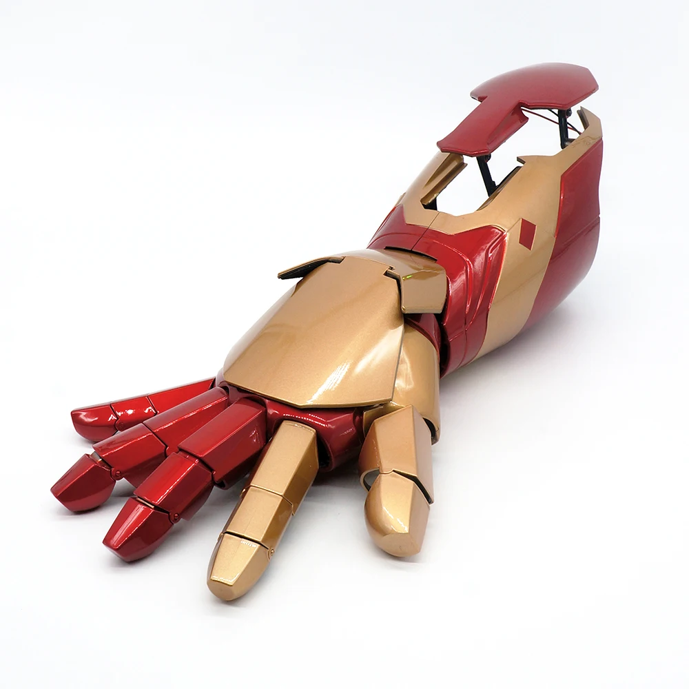 Cattoys 1:1 Железный человек MK42 Guntlet Arm лазерное устройство пальмовый светильник звуковой эффект Косплей Модель коллекция игрушка подарок с оригинальной коробкой