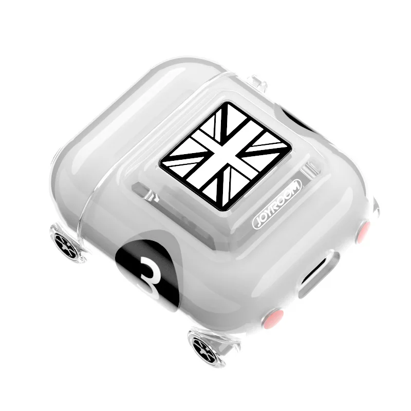 Новые Мультяшные автомобильные AirPods Чехлы Защитные беспроводные Bluetooth наушники