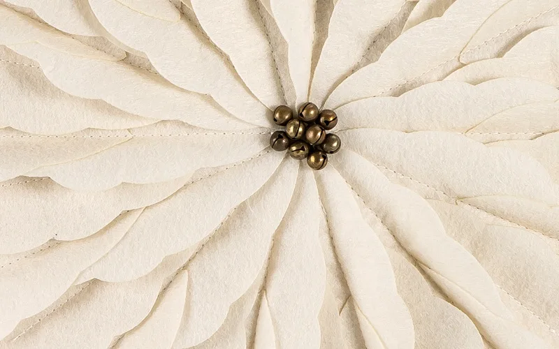 

Embroidery Pillowcase Patch Petal Pillow Cover Nordic Pillow Case Dandelion Woven Cushion For Safa Home Decoration Linen Cushion