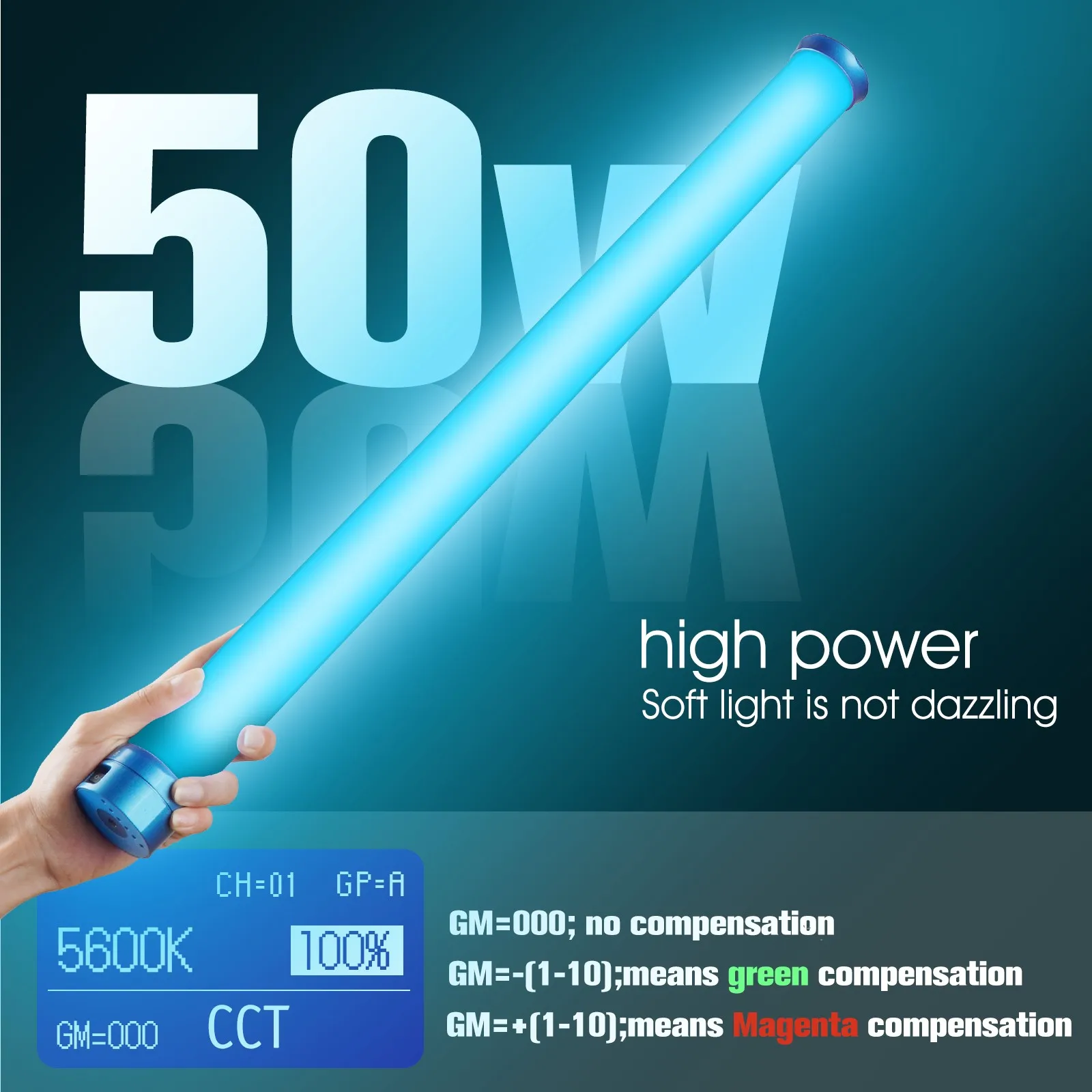 Sokani X25 RGB цветная лампа светодиодный светильник для видео ручной 25 Вт