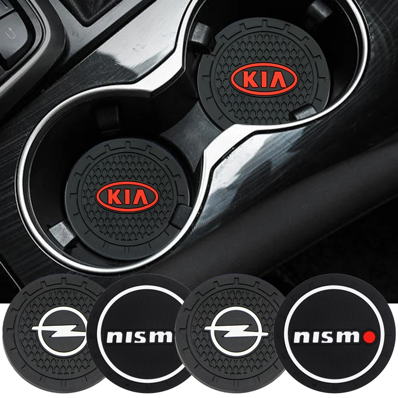 

Car Coaster Water Cup Bottle Holder Anti-slip Pad Mat Silica Gel For Subaru Forester impreza Outback Legacy Tribecacar WRC XV