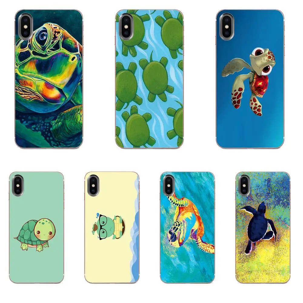 Мягкий топик для рисования морской черепахи Xiaomi CC9 CC9E Mi 3 4 4i 5 6 6X 8 9 SE Play Plus Pro Lite A1 Mix 2