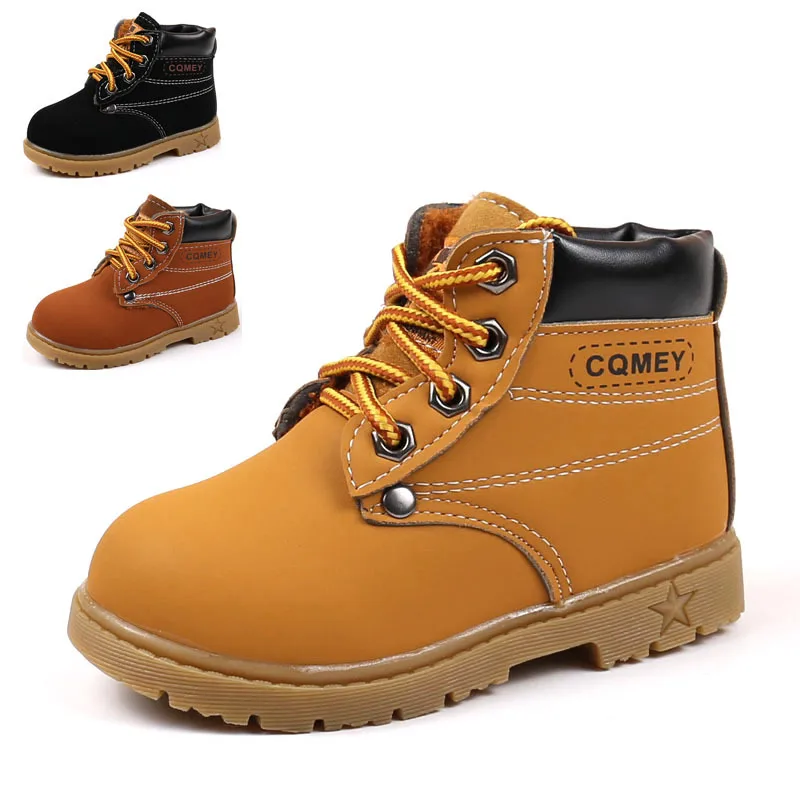 

Autumn Winter Baby Boots Toddler Shoes Boots Kids Shoes Boys Girls Snow Boots Girls Boys Plush Fashion Boots Shoes Size 21-30