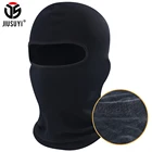 Легкая флисовая термозащитная Балаклава, маска на все лицо, тактическая военная защита на голову ниндзя для холодной погоды, защита на лицо для велосипеда, унисекс