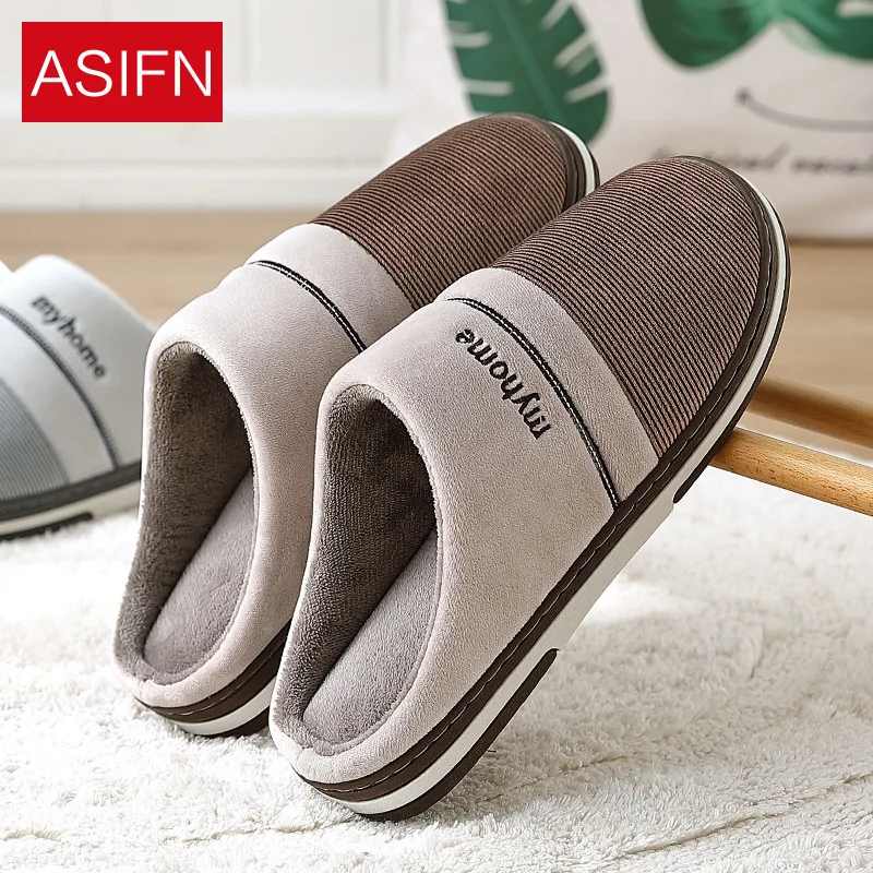 

2020 Luxury Faux Suede Home Women Full Fur Slippers Winter Warm Plush Bedroom Non-slip Couples Shoes Indoor Ladies Furry Slipper