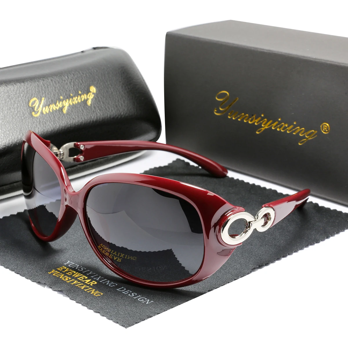 

Модные поляризованные солнцезащитные очки YUNSIYIXING, женские солнцезащитные очки в пластиковой оправе, женские классические очки Uv400, женские ...