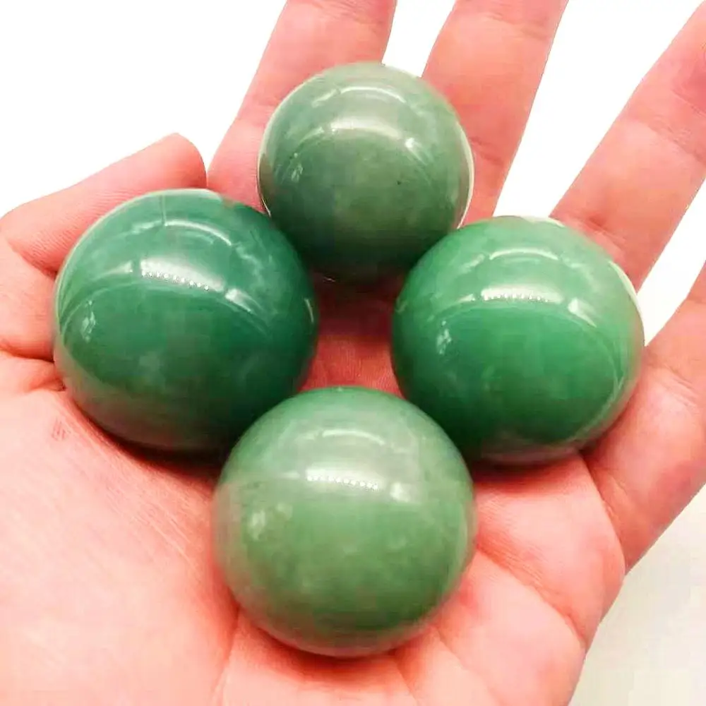 Кварц авантюрин кристаллы сферические камни натуральные и минералы шар духовное