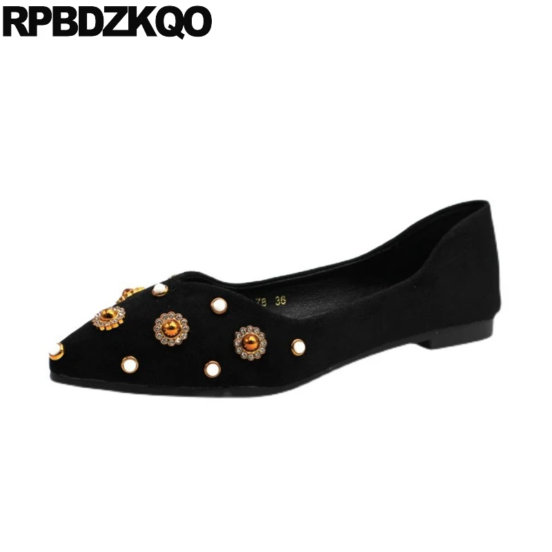 металл большой размер плоские Остроконечные шпилька жемчужный заклепка замша