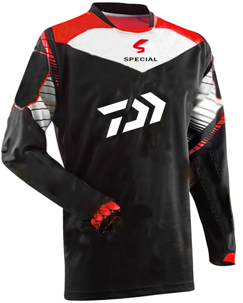 

2021 DAIWA Fishing Clothing Ultrathin Long Sleeve Jacket Men Sunscreen Anti-uv Breathable Coat Summer Fishing Shirt Size XS-5XL