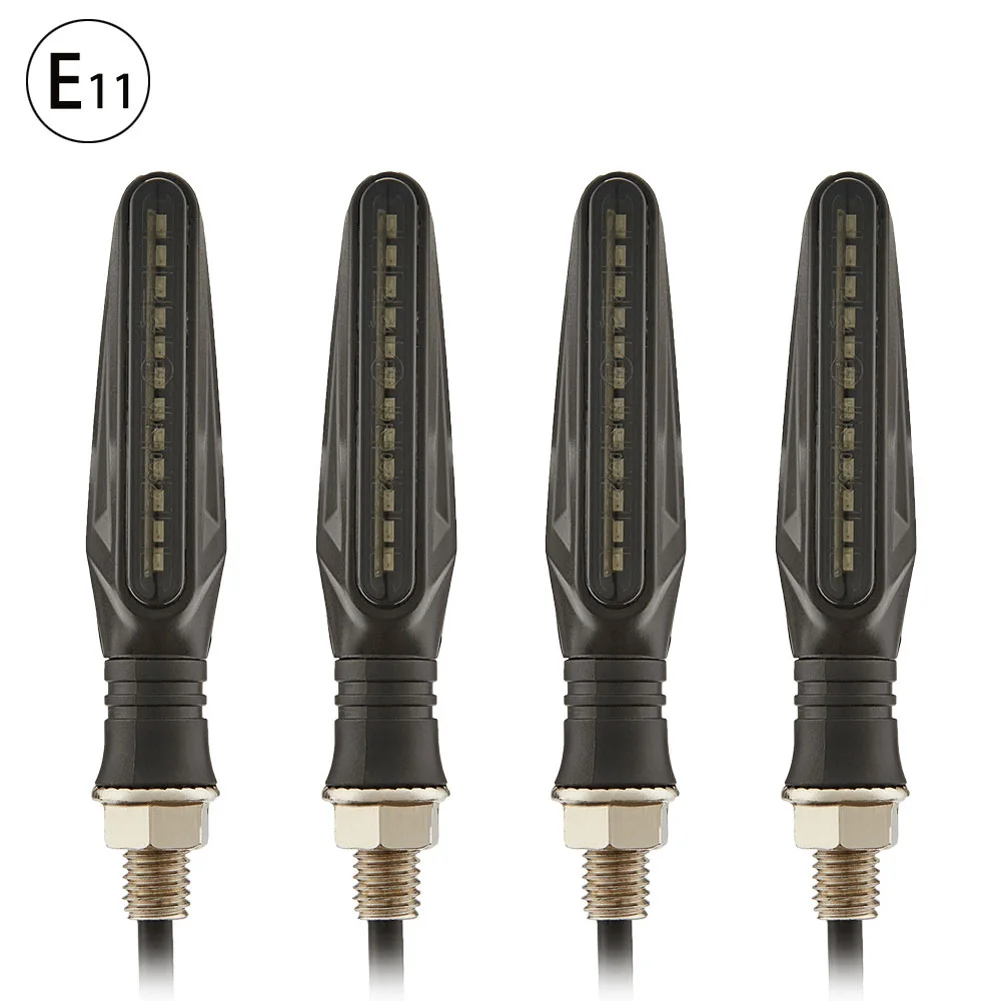 4 шт. Led Сигналы поворота для мотоцикла светильник хвост проблесковый маячок