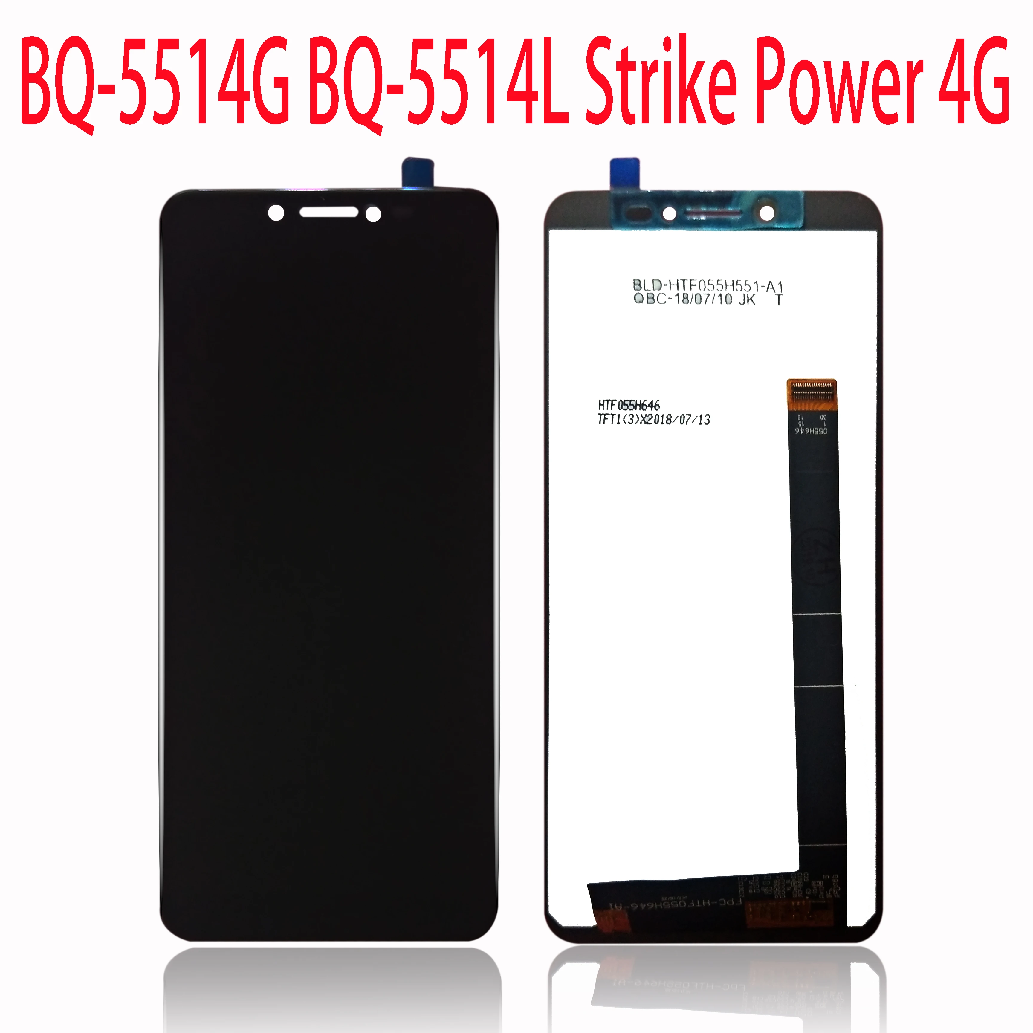 ЖК дисплей 5 45 дюйма для BQ Mobile 5514G Strike Power 4G 5514 + цифровой преобразователь