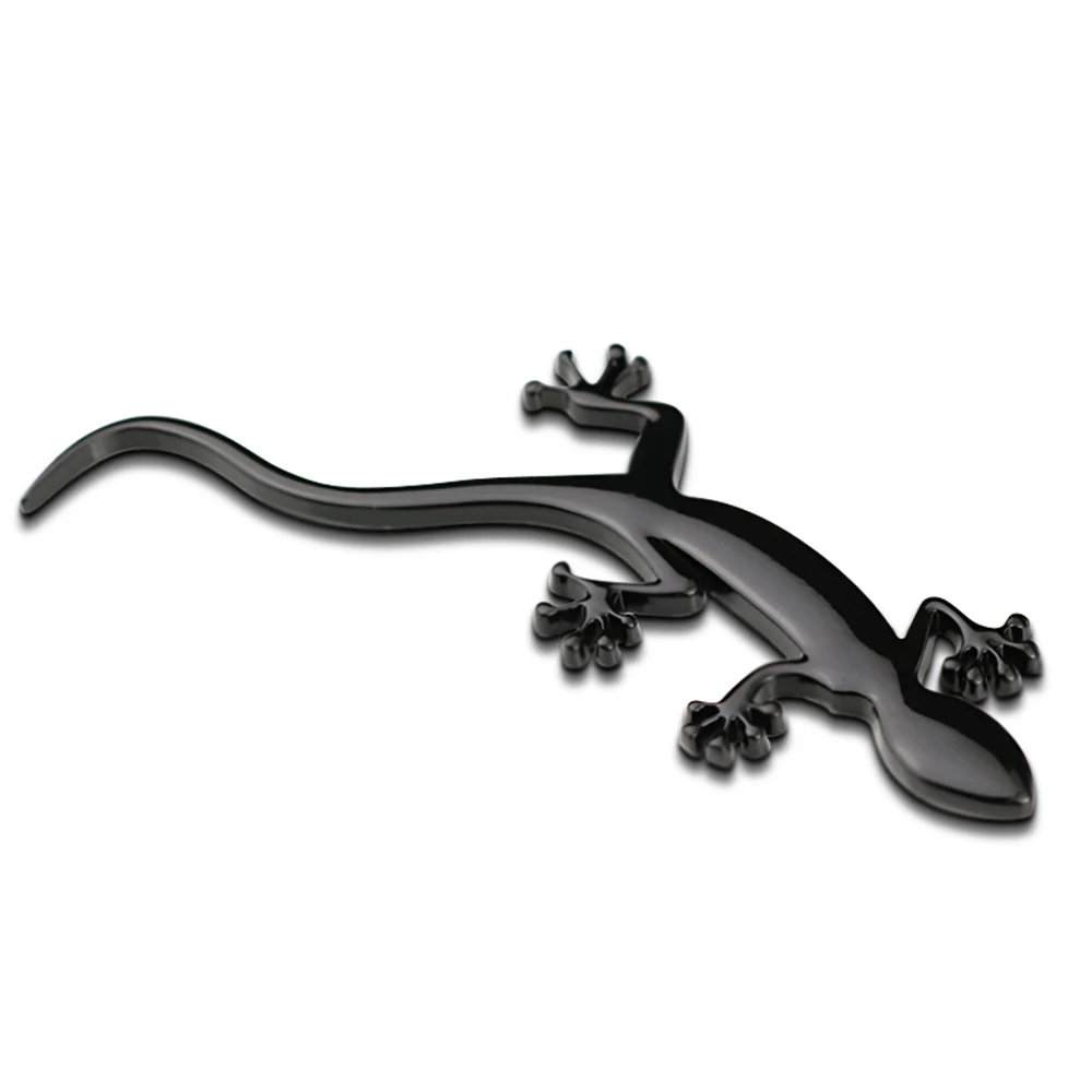 DSYCAR 1 шт. 3D металлическая наклейка на заднюю часть багажника Gecko для автомобиля