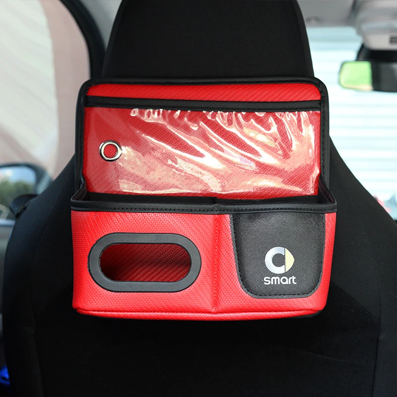 Сумка для хранения на сиденье автомобиля Карманный держатель карт и телефона