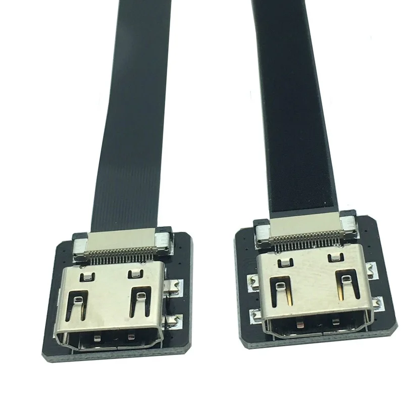 

Съемкой от первого лица, совместимому с HDMI Тип в удлинитель «Мама-мама» HDTV FPC плоский кабель для Multicopter аэрофотосъемки 5 см/10 см/20 см/50 см