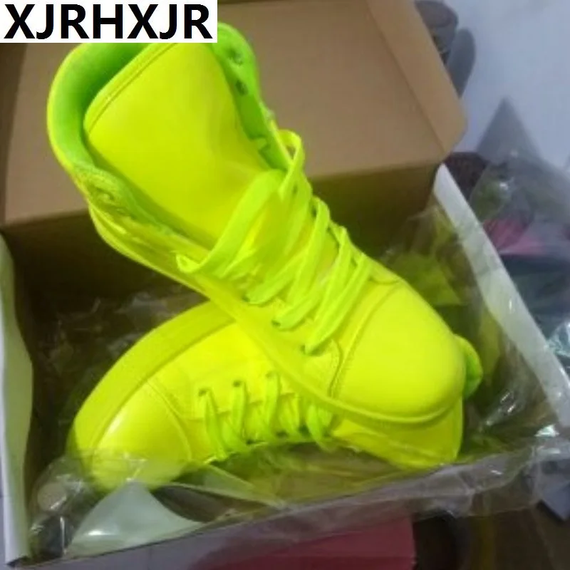 35 44 женские модные кроссовки повседневная обувь на платформе с высоким берцем и