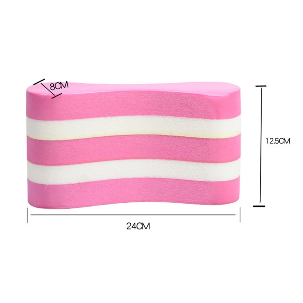 1 Pcs Pull Buoy Pink and White Thicken Foam Float Correct Swim Posture Flotation Device Swimming Training Aid | Спорт и развлечения