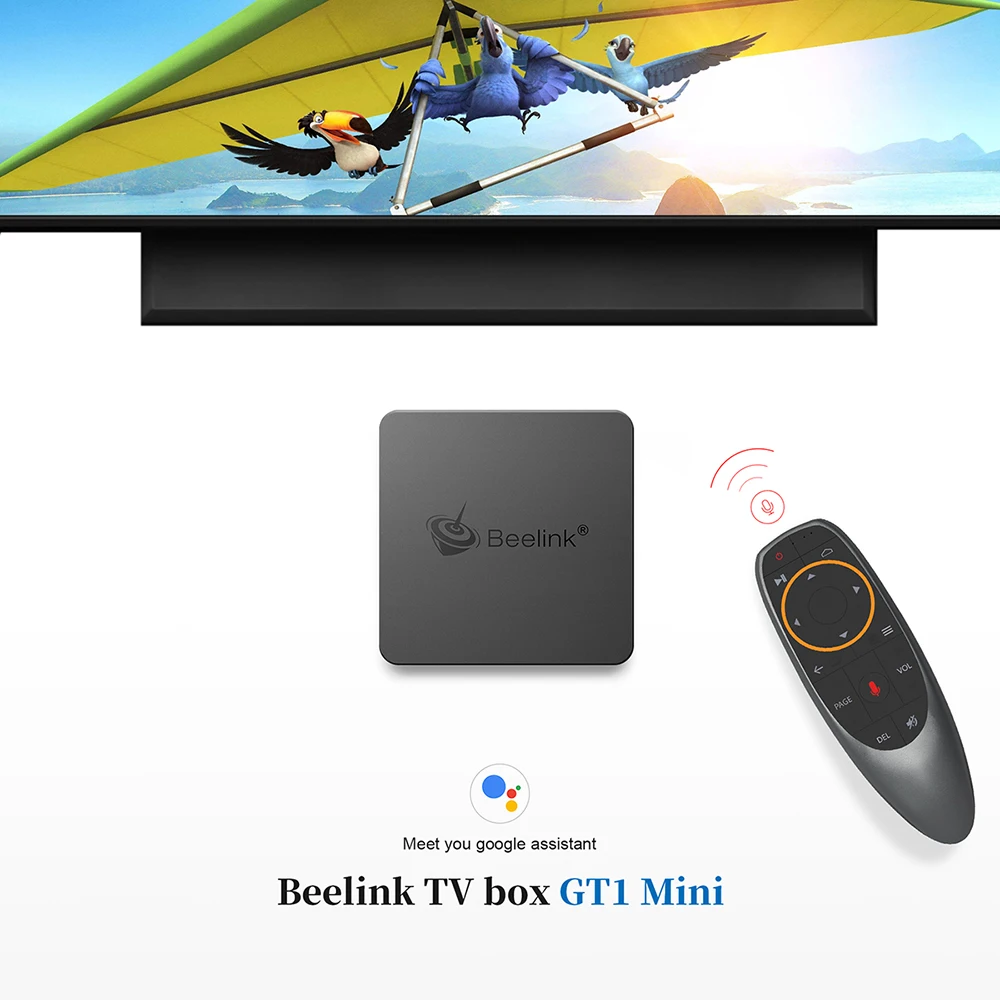 GT1 MINI 4 Гб DDR4 64 rom Smart Android 8 1 tv Box Amlogic S905X2 четырехъядерный 1000M 2 4G 5G WiFi Bluetooth 4K HD