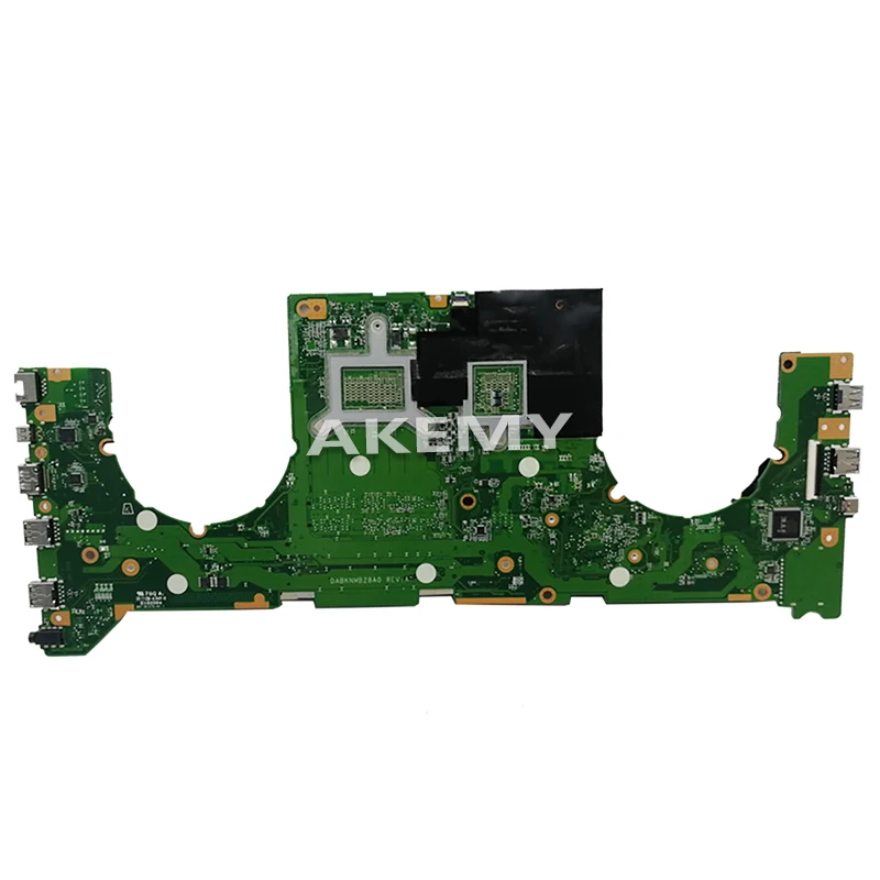 Bestellen Akemy DABKNMB28A0 Laptop Motherboard Für For Asus ROG Strix GL703VD GL703V Original Mainboard I7-7700HQ GTX1050