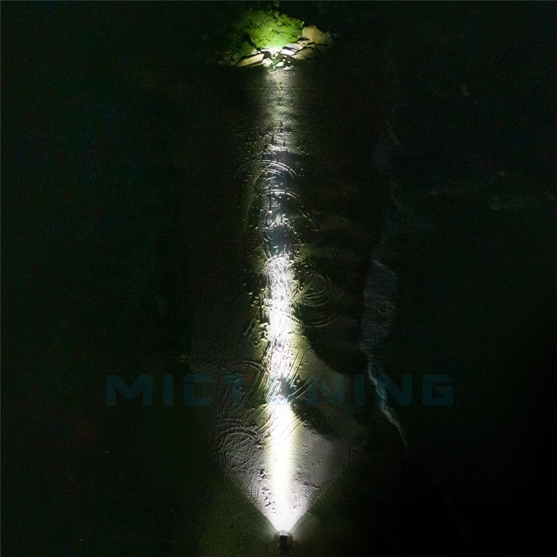 MICTUNING 7 ''Модернизированный автомобиль светодиодный вождения H4 головной светильник s с лазерный светильник может занять от 10 до 30V 6000K высокоскоростная точечного комбинированного лампы для Jeep Wrangler
