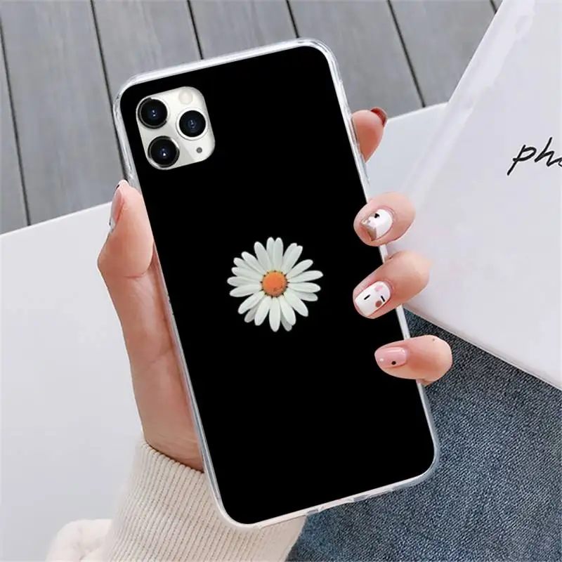 

Daisy Sunflower Floral Phone Cases For iphone 12 5 5s 5c se 6 6s 7 8 plus x xs xr 11 pro max mini