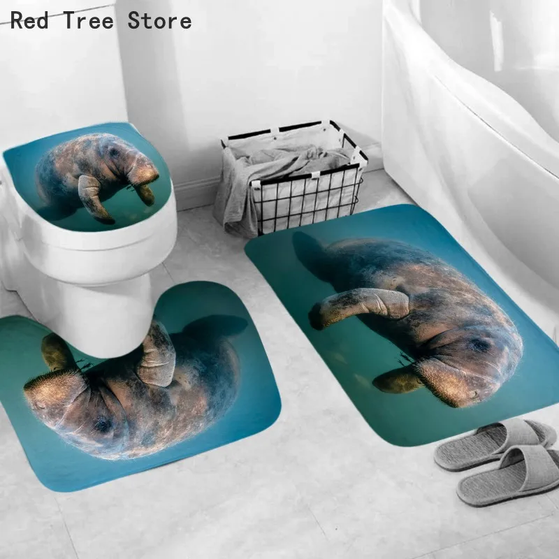 С изображением акулы из мультфильма корова печати Комплект 3 х предметов сиденье