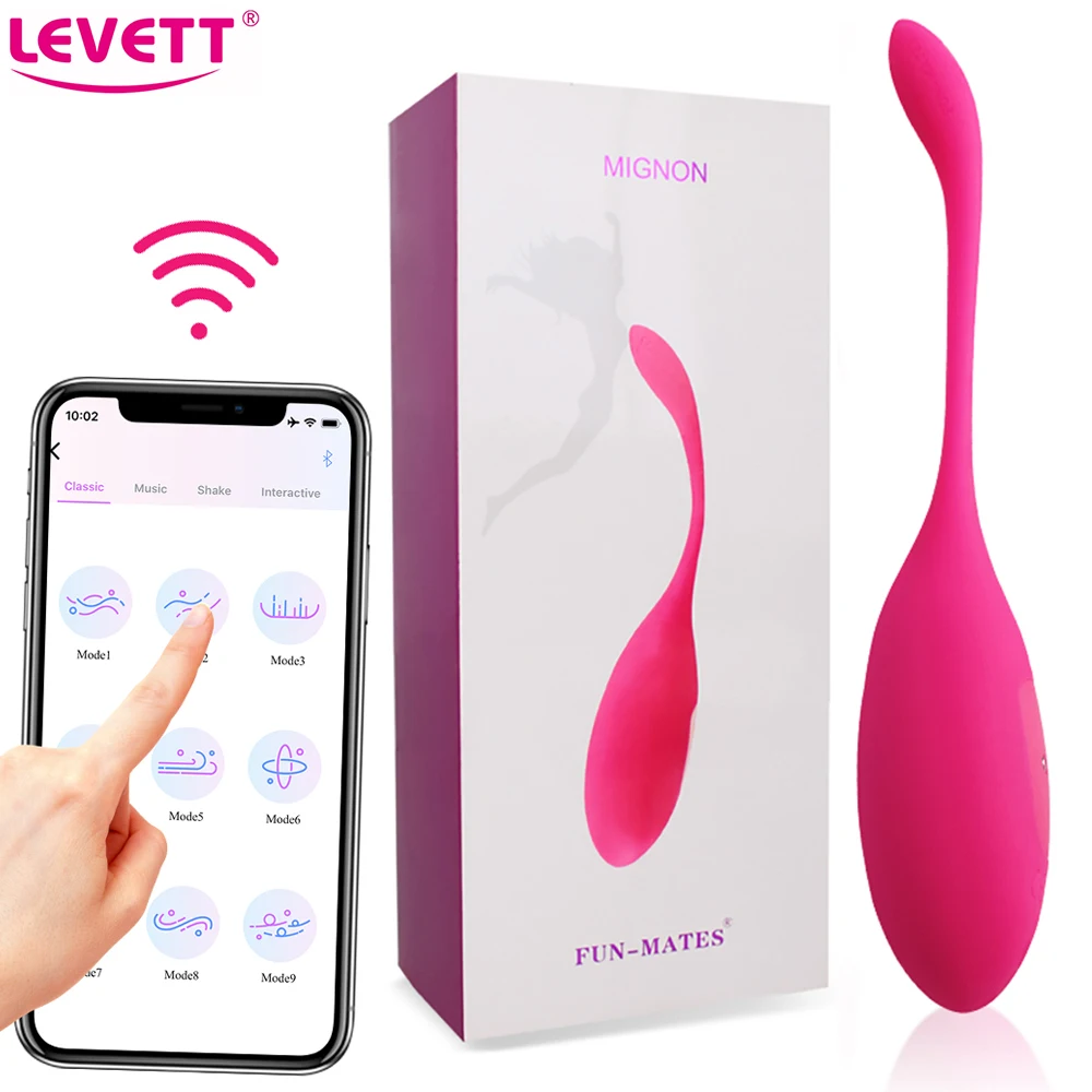 Яйцо вибратор приложение Управление Вибрационный Кегеля мяч интимные игрушки