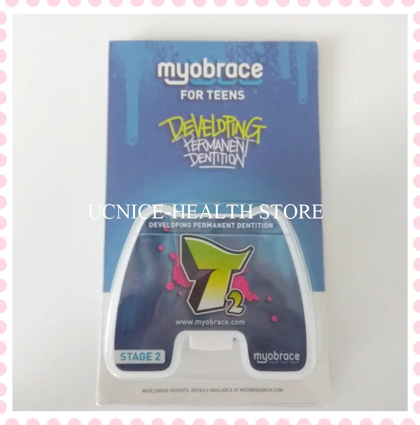 Myobrace ортодонтический бандаж T2 для подростков/стоматологический тренажер зубов