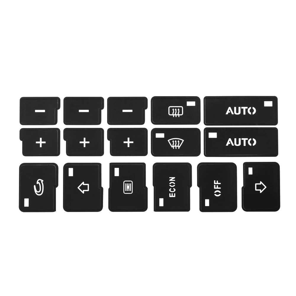 Авто Кондиционер AC Кнопка климат-контроля ремонт наклейки для Audi A4 B6 B7 2000 2001 2002 2003