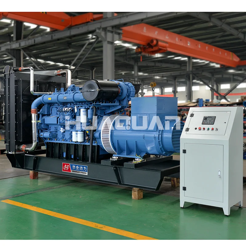 Китай yuchai 1000 кВА большие генераторы магнитный двигатель дизельный