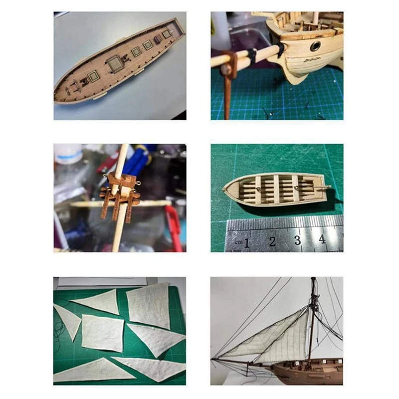

DIY Ship Assembly Model Kits 1/100 Classical Ship Models Sailing Boats Scale Model Decoration Boat Toy for Kids Adults