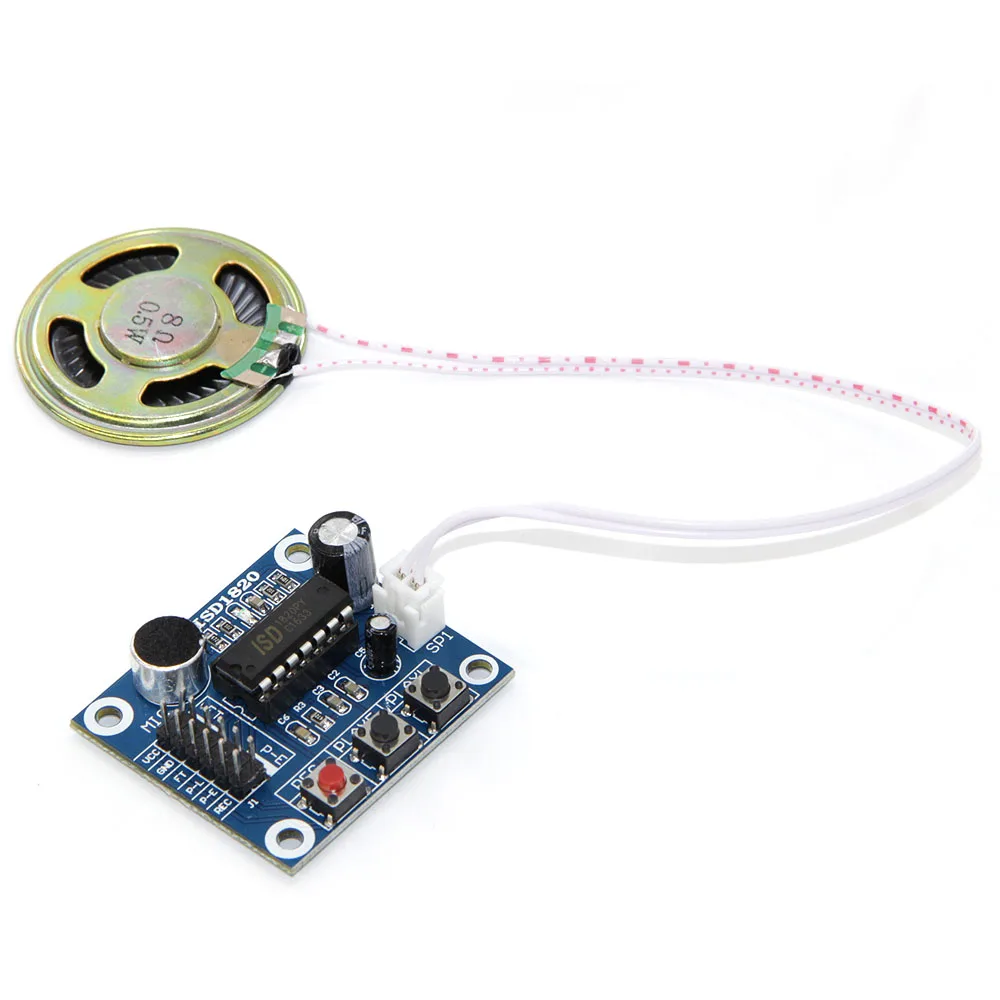ISD1820 модуль записи голоса с микрофоном Звук Аудио Громкоговоритель Новый |