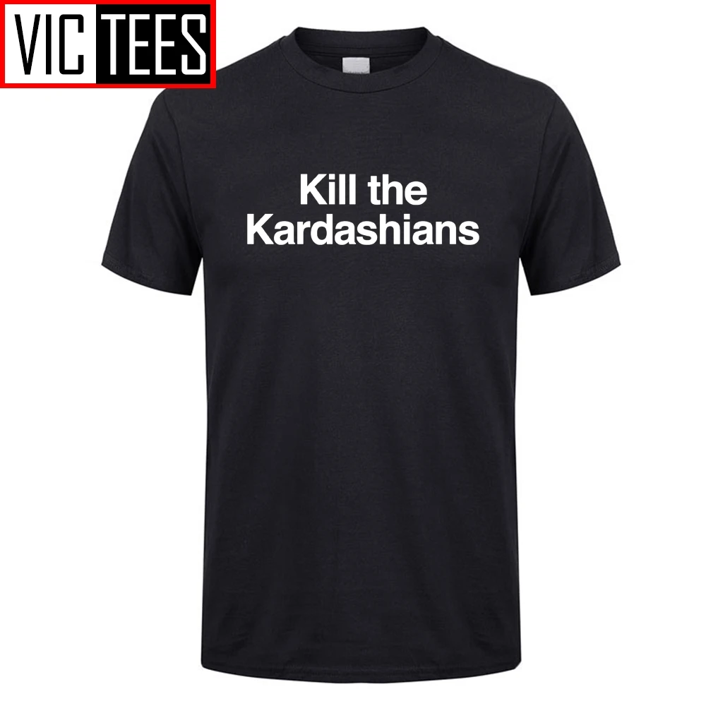 Мужская футболка Kill The Kardashians из органического хлопка для рассекания Ким Кайли