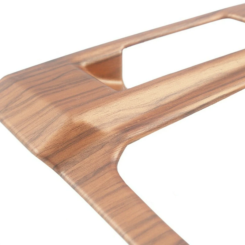 

Car Peach Wood Grain Gear Shift Frame Trim Cover for Honda CRV CR-V 2017-2020