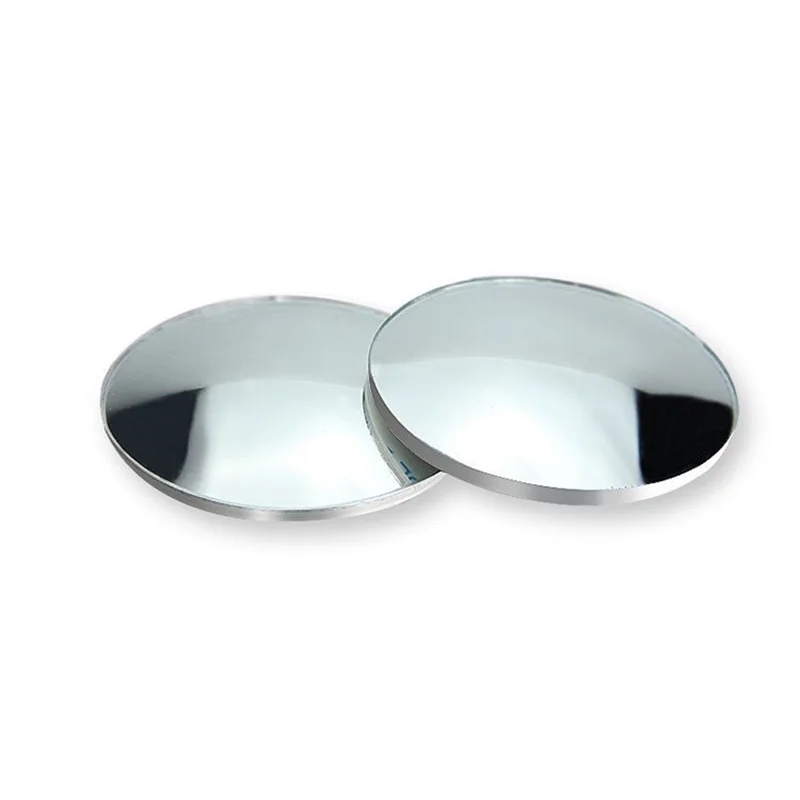 

Hot Sell 2Pcs 360 Degree Blind Spot Mirror For Car Reverse Frameless Ultrathin Wide Angle Round Accessories Convex Rear View