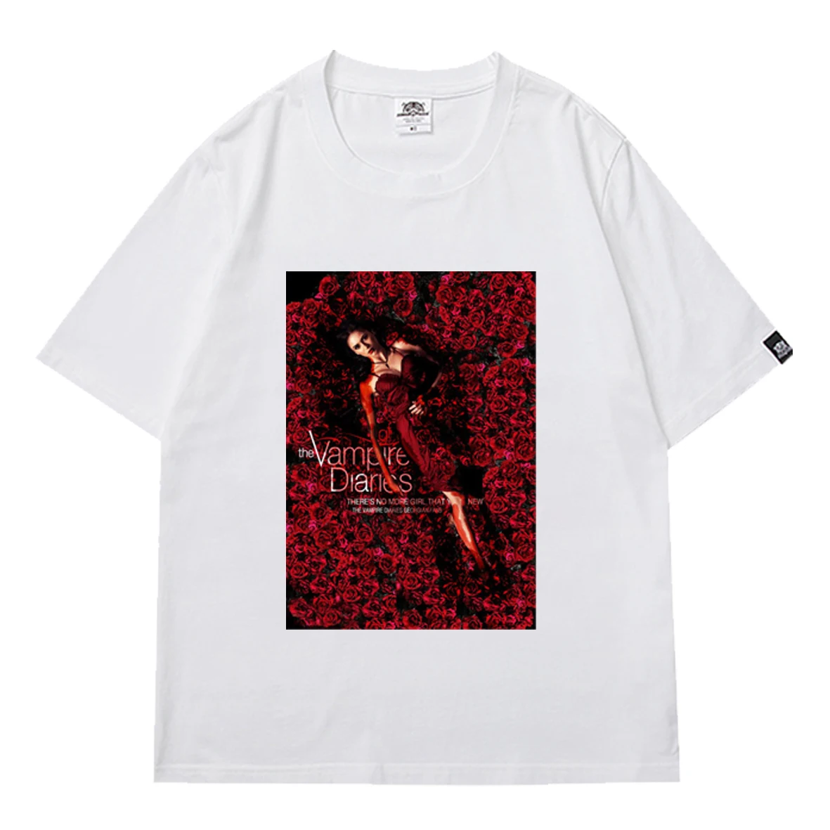 

The Vampire Diaries Teens Unisex Boy Girls Streetwear Oversized T-shirt Teen Kids T Shirt Children's Clothing Cool Print T-shirt
