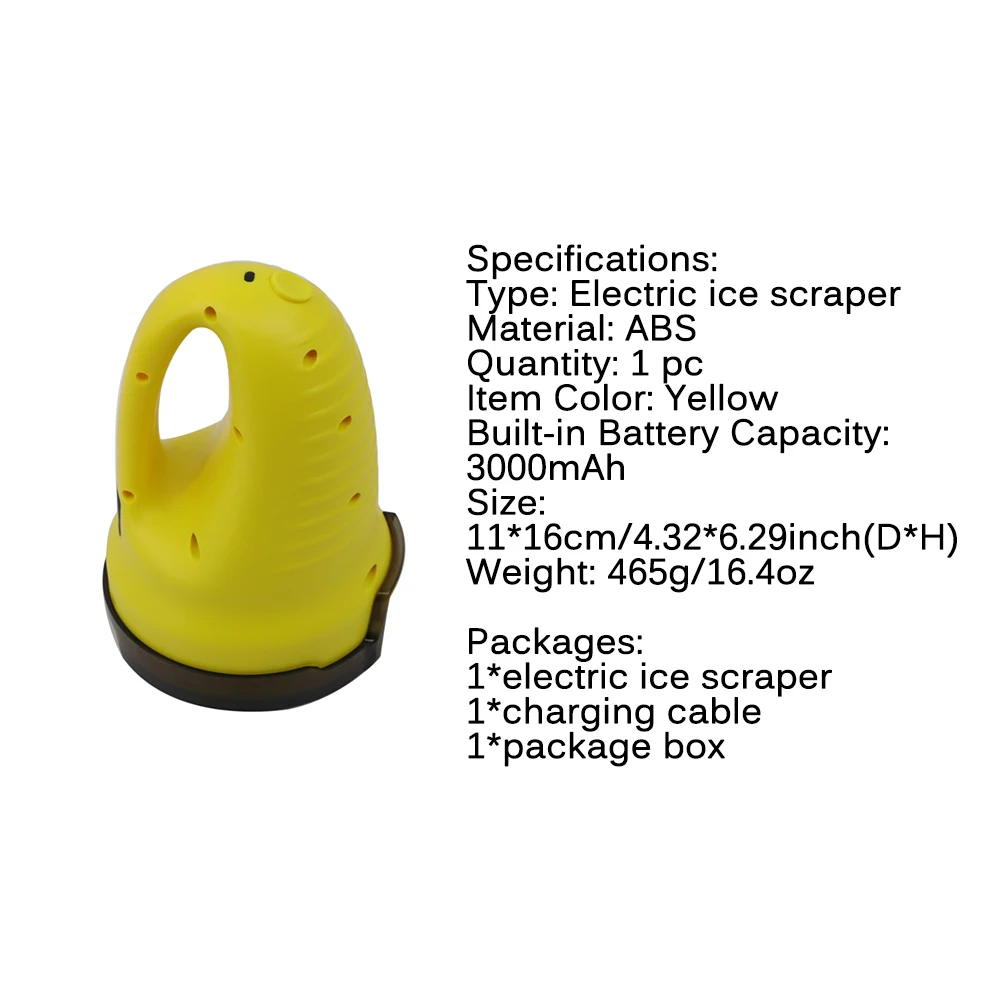 Скребок электрический для снега автомобильный скребок удаления с аккумулятором