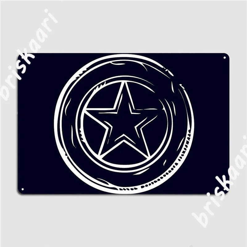 Звезда Америка металлические знаки настенный паб дома с цветочным принтом стены