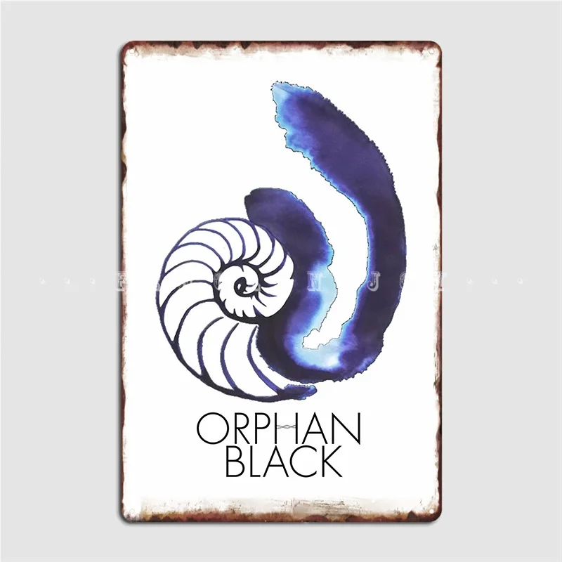 

Orphan Black Sacred Geometry Poster Metal Plaque Wall Cave Living Room Designing Plaques Tin Sign Poster